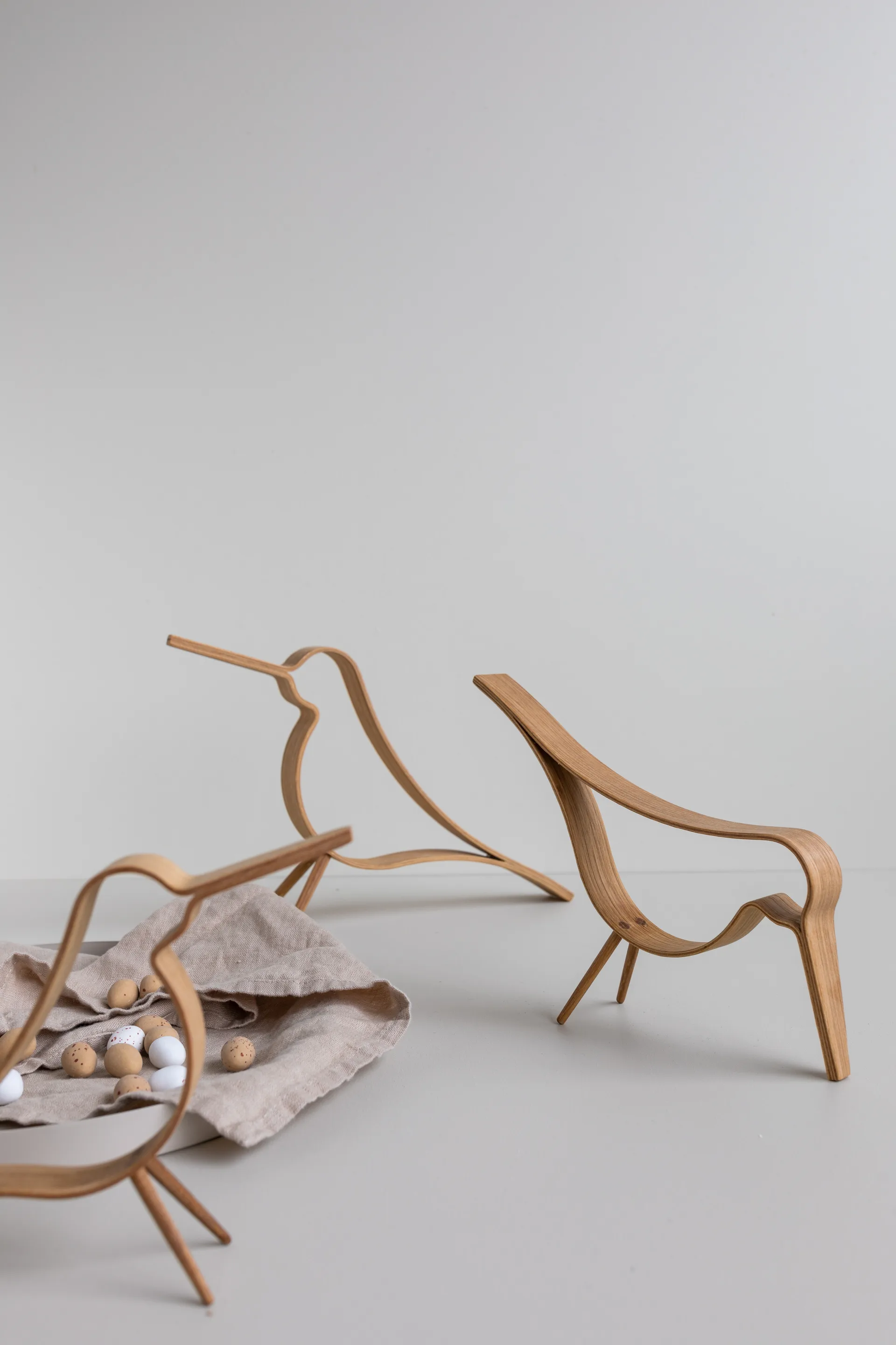 Woody Bird small, oak Cooee Design