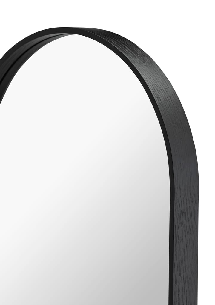 Woody floor mirror 164.2x46x5 cm - Black stained oak - Cooee Design