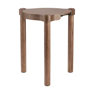 Woody round stool - Dark oak, Ø38x46 cm - Cooee Design