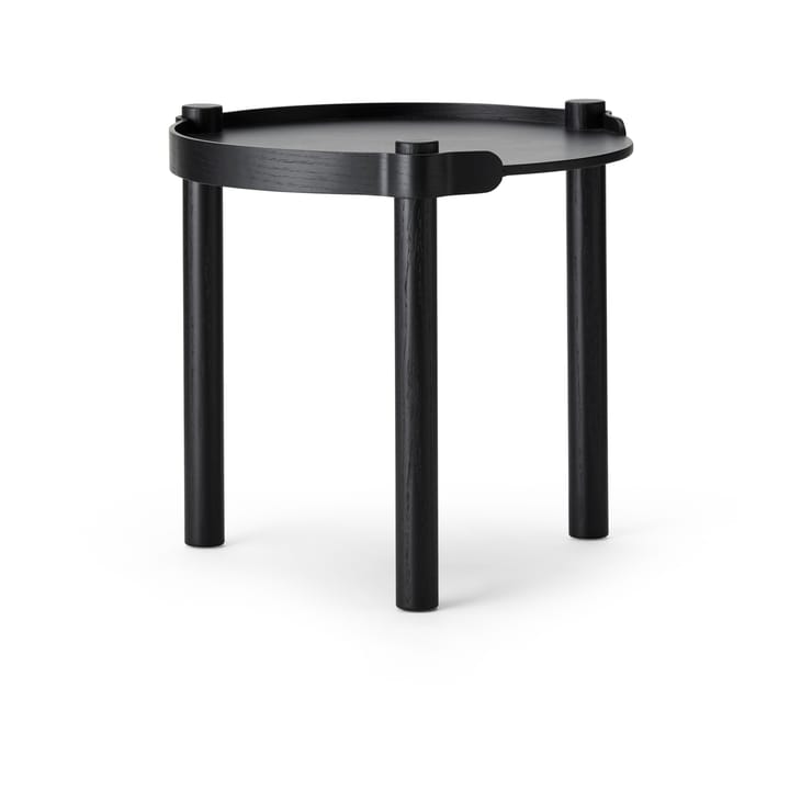 Woody table Ø45 cm - Black stained oak - Cooee Design