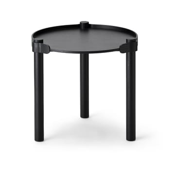 Woody table Ø45 cm - Black stained oak - Cooee Design