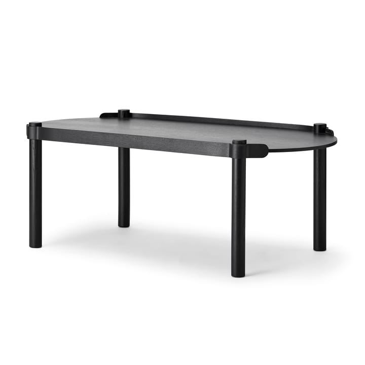 Woody table 50x105 cm - Black stained oak - Cooee Design