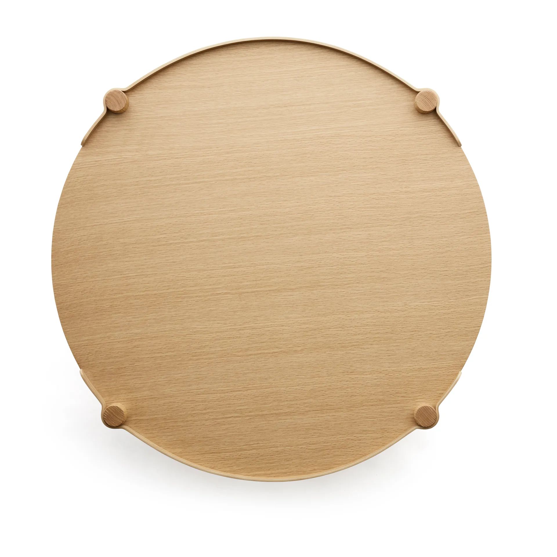 Woody table Ø80 cm, Oak Cooee Design