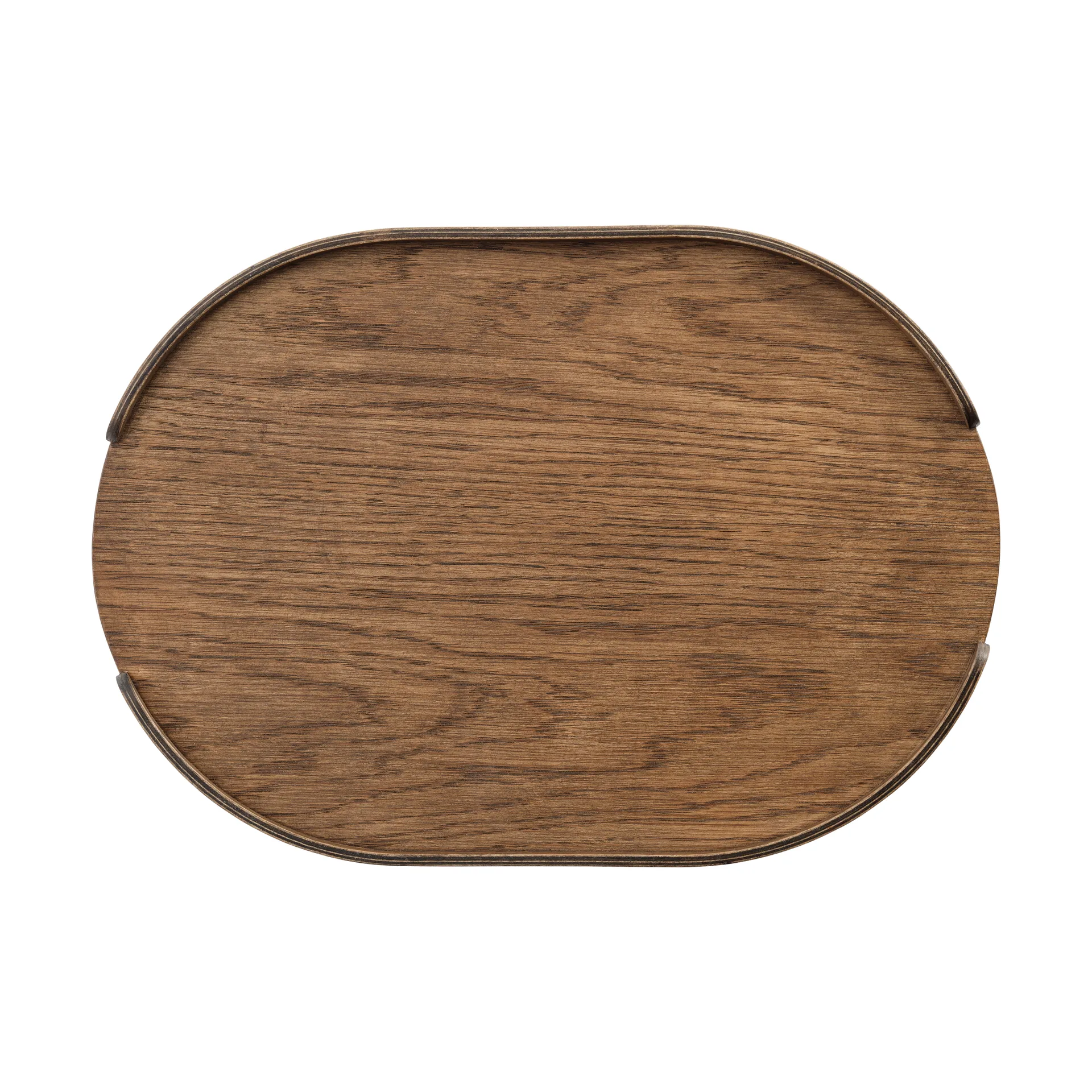 Woody tray, Dark stained oak, 28x40 cm Cooee Design