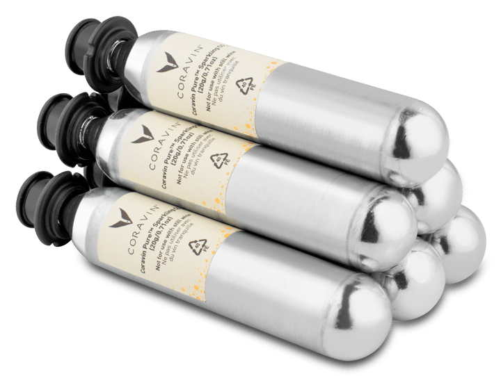 CO2 Cartridges for Bubbles - 6-pack - Coravin