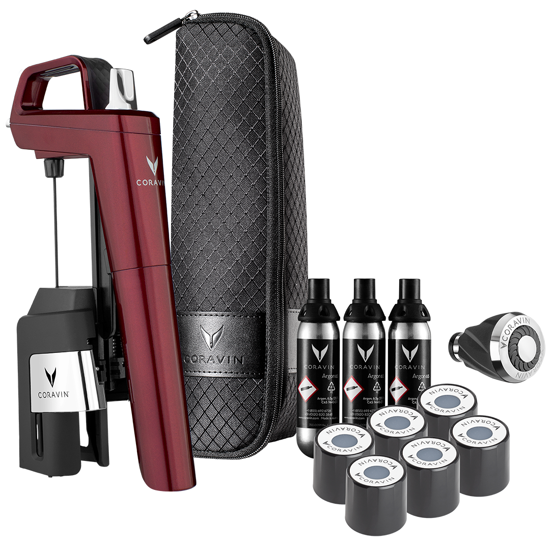 CORAVIN Timeless Six Wine System Burgundy | Scandinavian Design | Wine & barware | Red