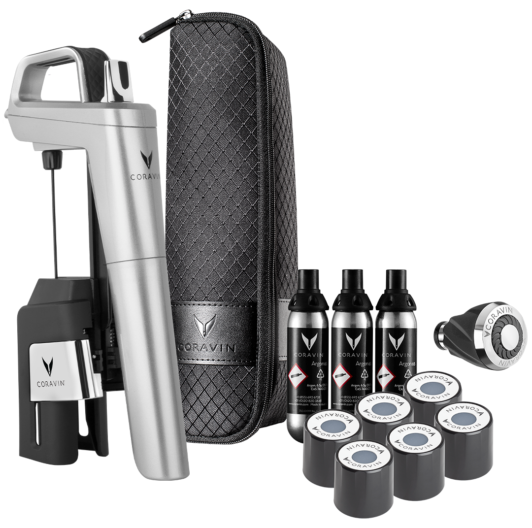 CORAVIN Timeless Six+ Wine System Silver | Scandinavian Design | Wine & barware | Silver-coloured