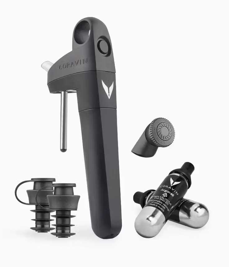 Coravin Pivot+ Wine Preservation System Black | Scandinavian Design | Black