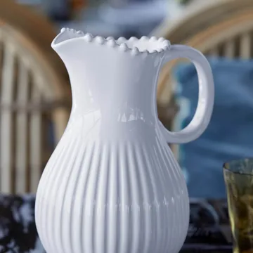 Pearl jug - White, 2.58 l - Costa Nova