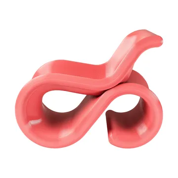 Éclair chair lounge chair - Bubblegum - Crème Atelier