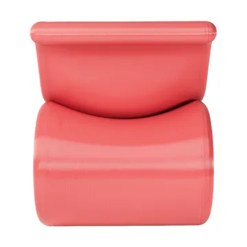 Éclair chair lounge chair - Bubblegum - Crème Atelier
