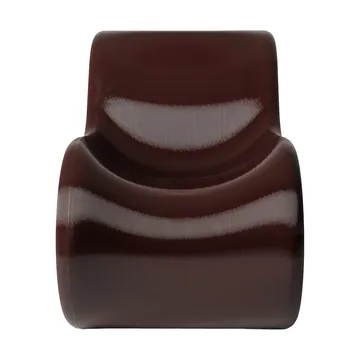 Éclair chair lounge chair - Cherry - Crème Atelier