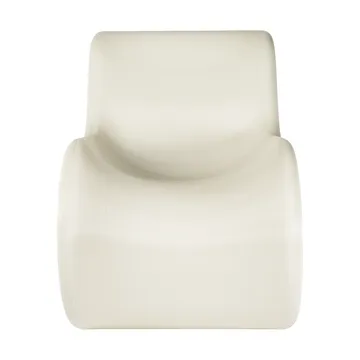 Éclair chair lounge chair - Cream - Crème Atelier