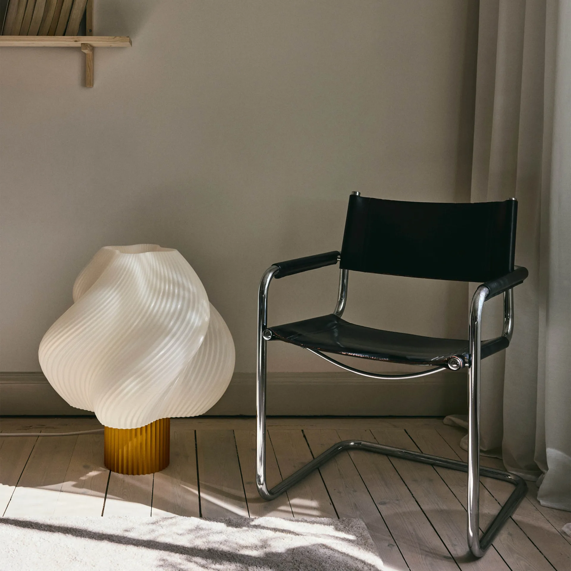 Soft Serve floor lamp, Cloudberry, Mega, 63 cm Crème Atelier