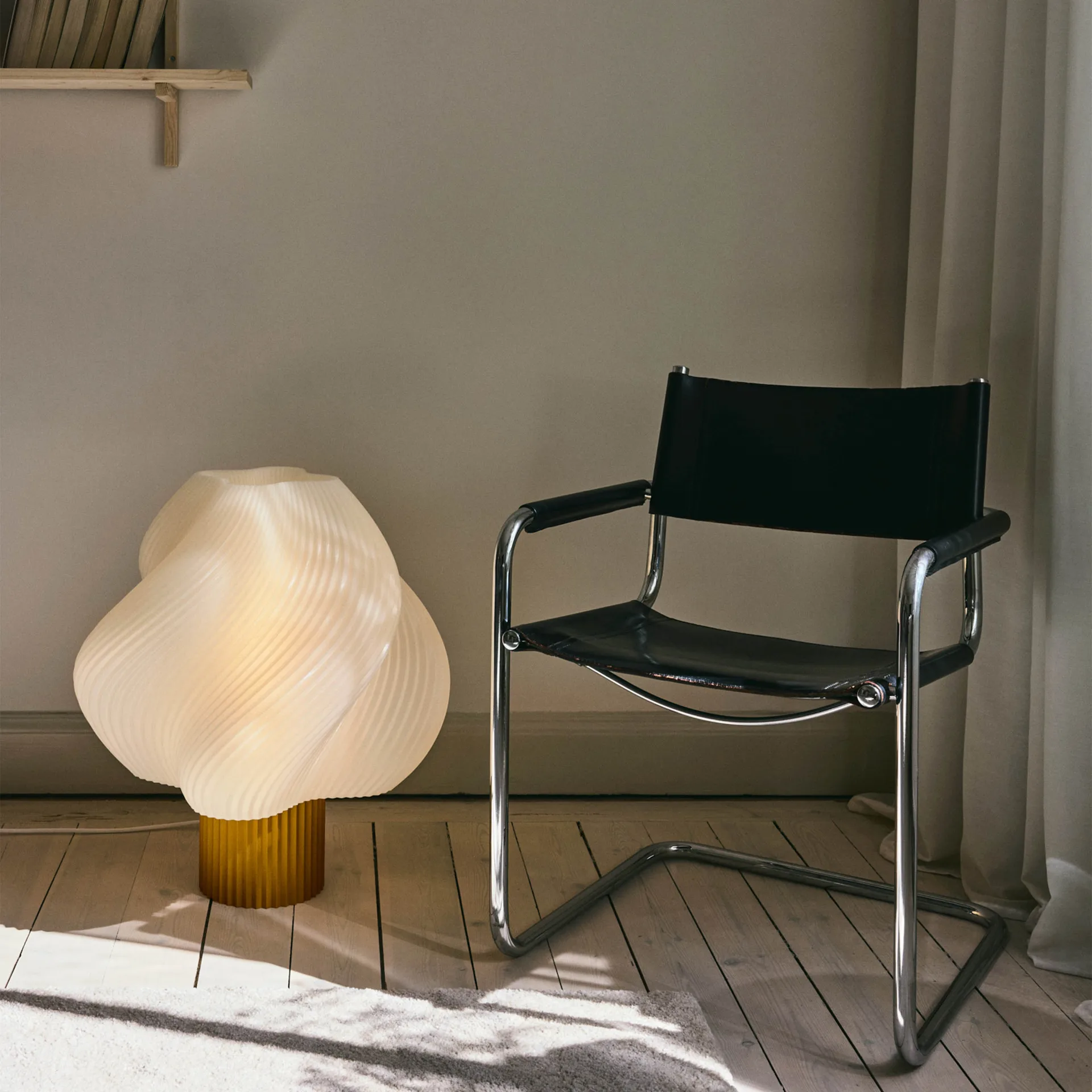 Soft Serve floor lamp, Cloudberry, Mega, 63 cm Crème Atelier
