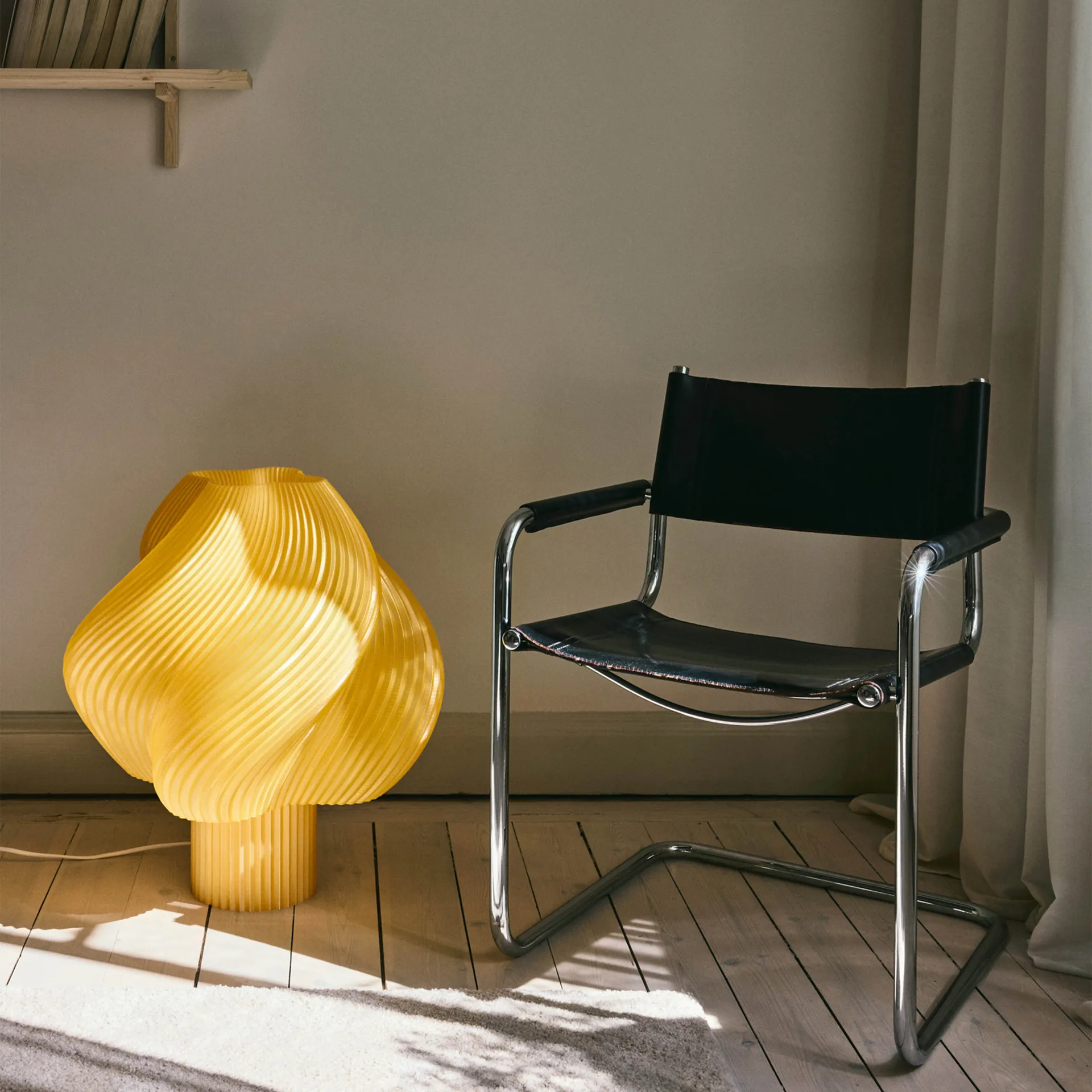 Soft Serve floor lamp, Limoncello Sorbet, Mega, 63 cm Crème Atelier