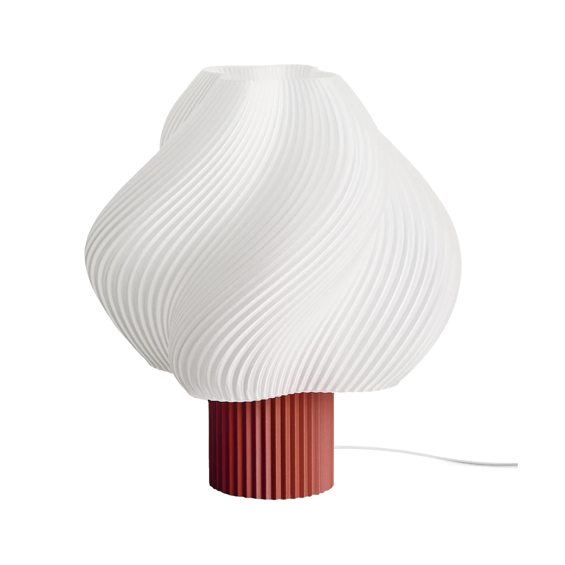Soft Serve floor lamp, Rhubarb, Mega, 63 cm Crème Atelier