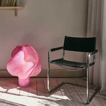 Soft Serve floor lamp - Rose Sorbet, Mega, 63 cm - Crème Atelier