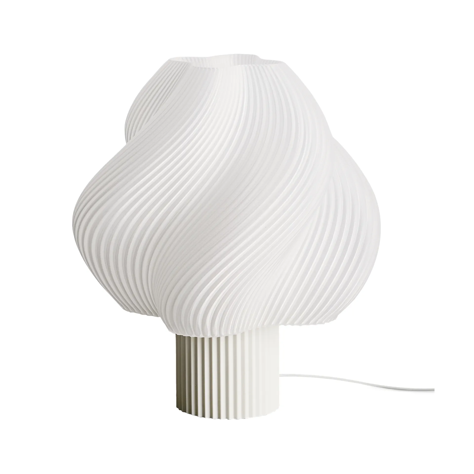 Soft Serve floor lamp, Vanilla bean, Mega, 63 cm Crème Atelier