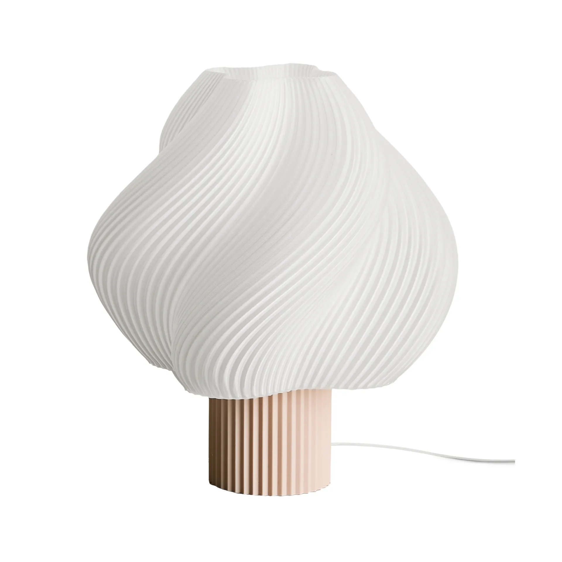 Soft Serve floor lamp, Wild strawberry, Mega, 63 cm Crème Atelier