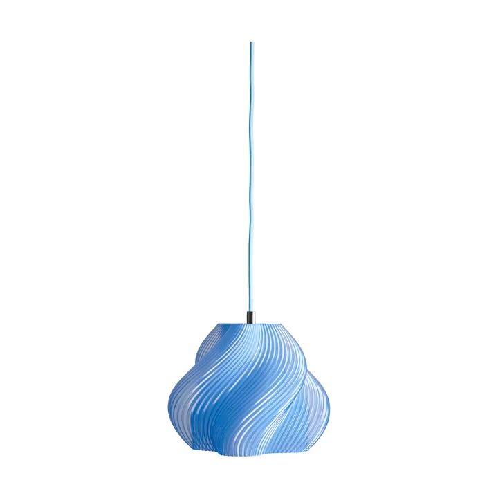 Soft Serve pendant - Blueberry sorbet-chrome, 01, 20 cm - Crème Atelier