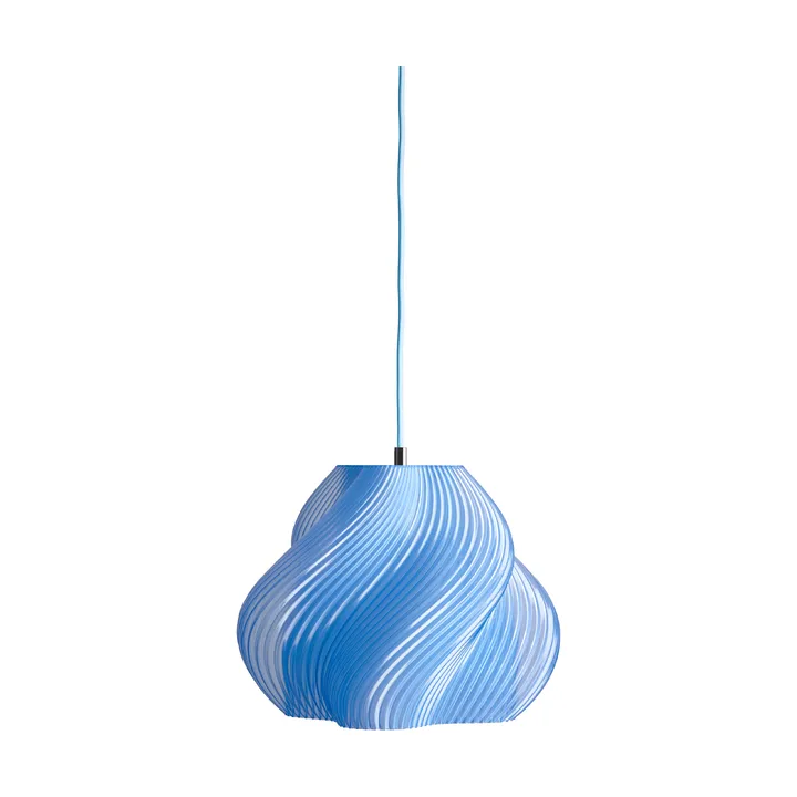Soft Serve pendant - Blueberry sorbet-chrome, 02, 25 cm - Crème Atelier