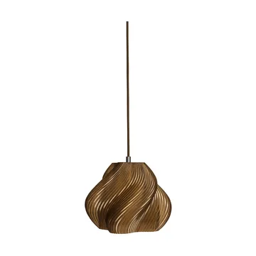 Soft Serve pendant - Caramel-chrome, 01, 20 cm - Crème Atelier