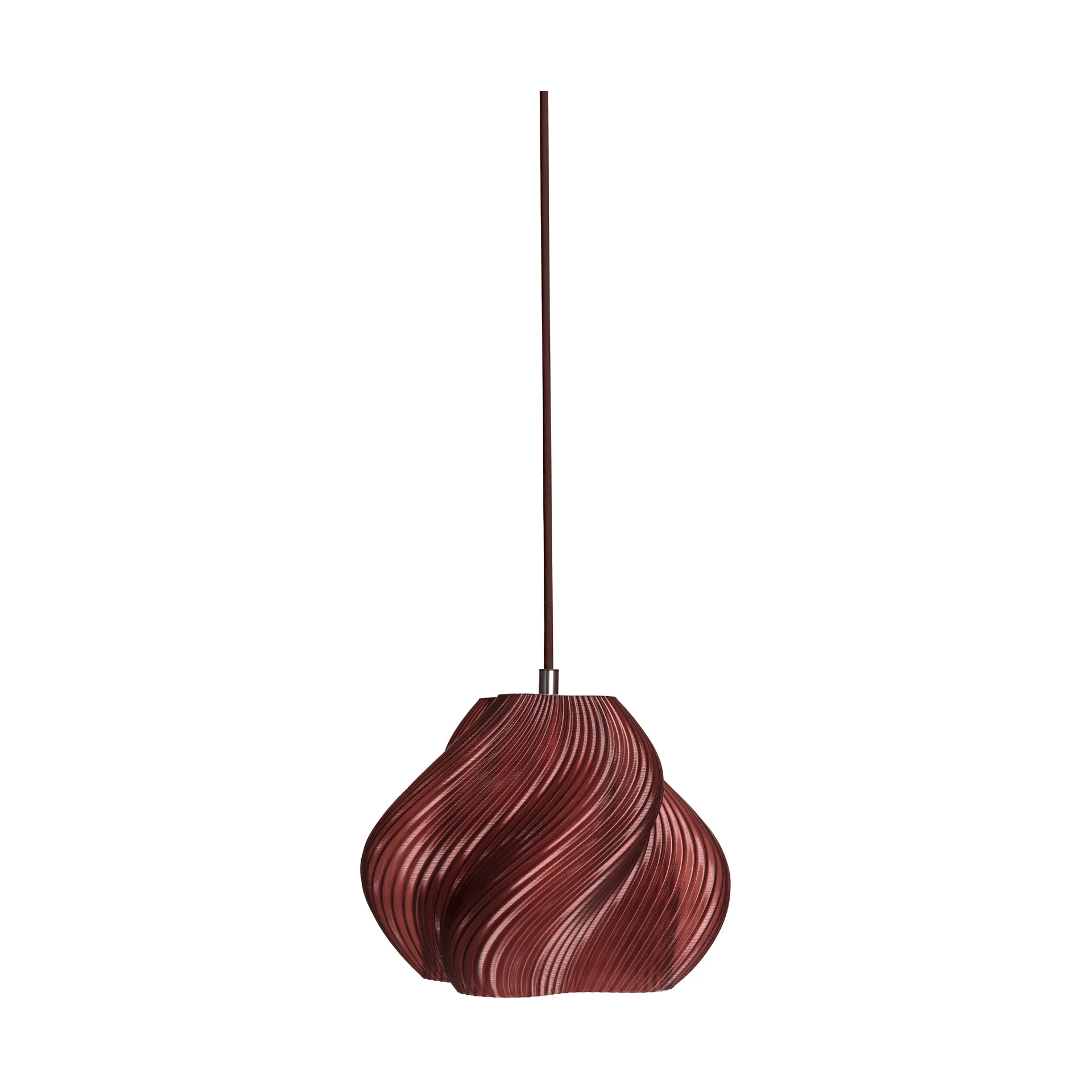 Soft Serve pendant, Cherry-chrome, 01, 20 cm Crème Atelier