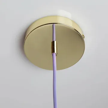 Soft Serve pendant - Lavender sorbet-brass, 01, 20 cm - Crème Atelier