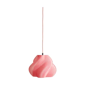 Soft Serve pendant - Peach sorbet-brass, 01, 20 cm - Crème Atelier