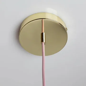Soft Serve pendant - Rose sorbet-brass, 01, 20 cm - Crème Atelier