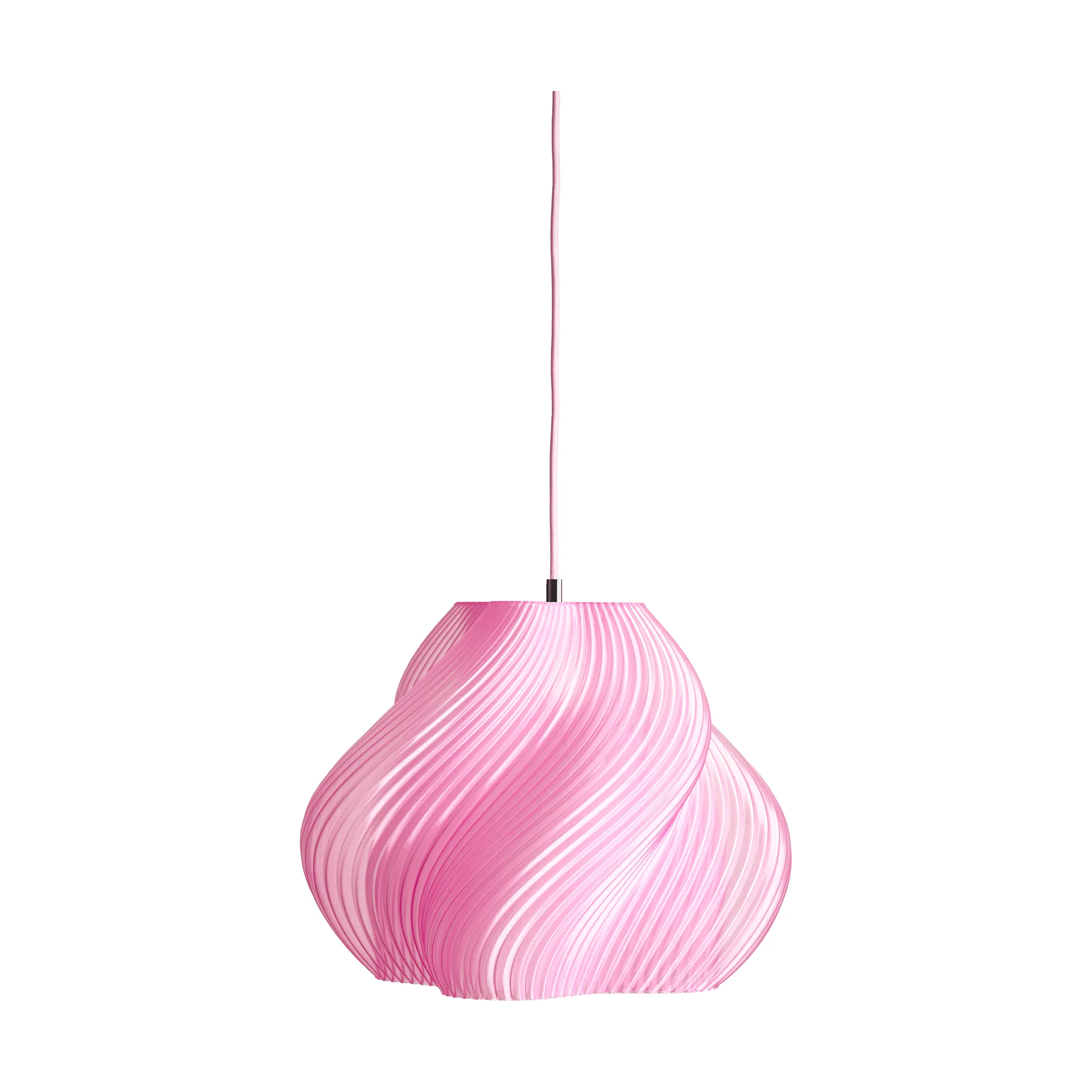 Soft Serve pendant, Rose sorbet-brass, 03, 30 cm Crème Atelier