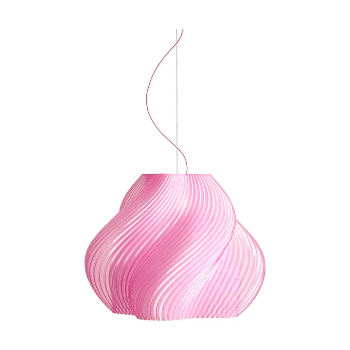 Soft Serve pendant - Rose sorbet-brass, Mega, 60 cm - Crème Atelier
