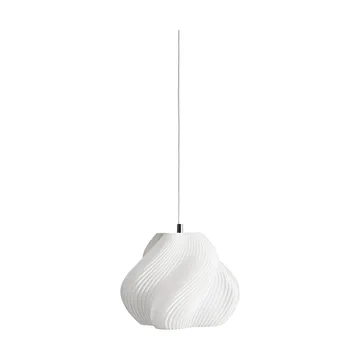 Soft Serve pendant - White-brass, 01, 20 cm - Crème Atelier