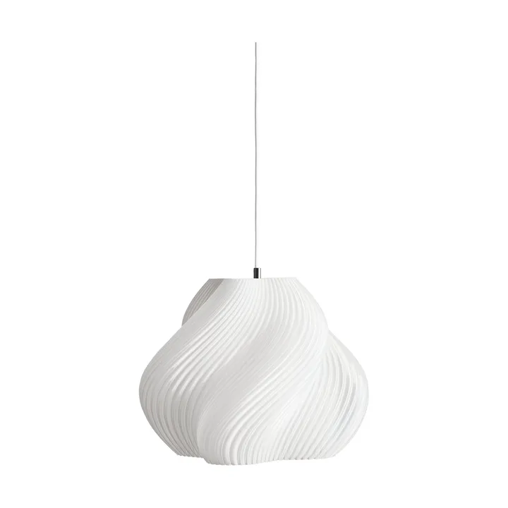 Soft Serve pendant - White-brass, 03, 30 cm - Crème Atelier