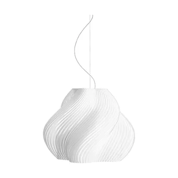 Soft Serve pendant - White-chrome, Mega, 60 cm - Crème Atelier