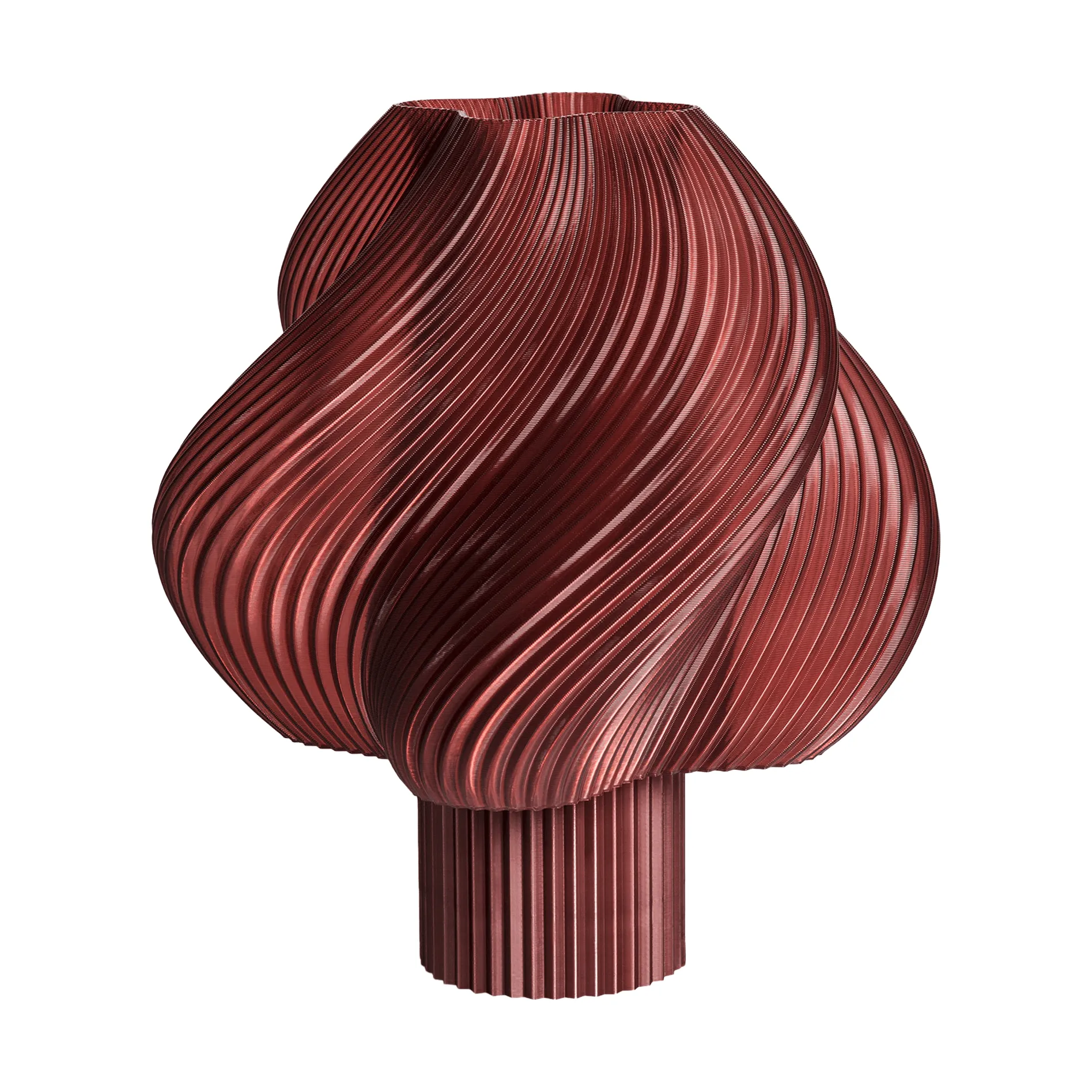 Soft Serve portable table lamp, Cherry, 23 cm Crème Atelier
