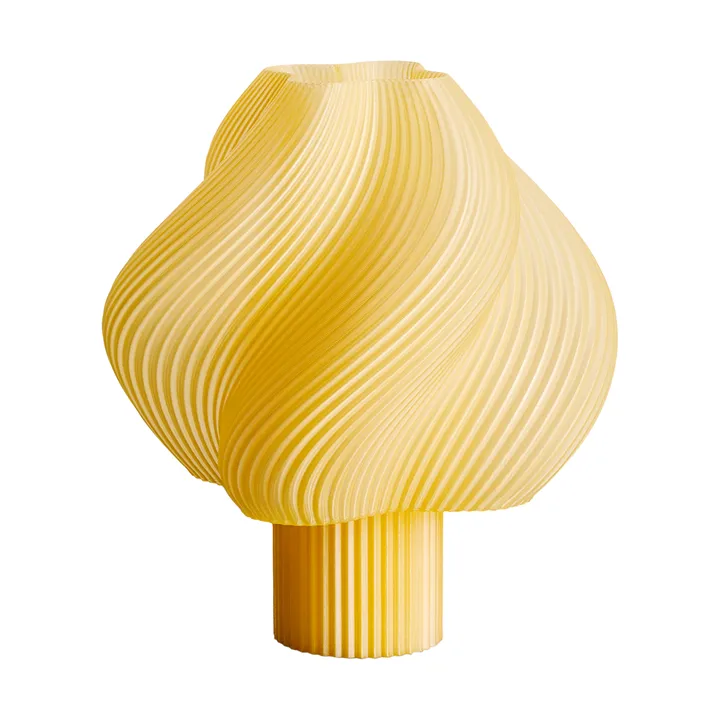 Soft Serve portable table lamp - Limoncello sorbet, 23 cm - Crème Atelier
