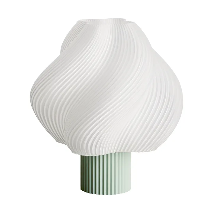Soft Serve portable table lamp - Matcha, 23 cm - Crème Atelier