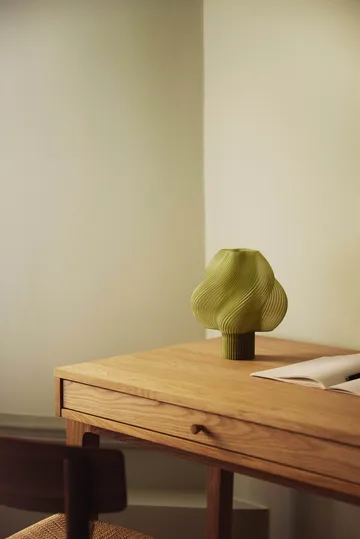 Soft Serve portable table lamp - Olive, 23 cm - Crème Atelier