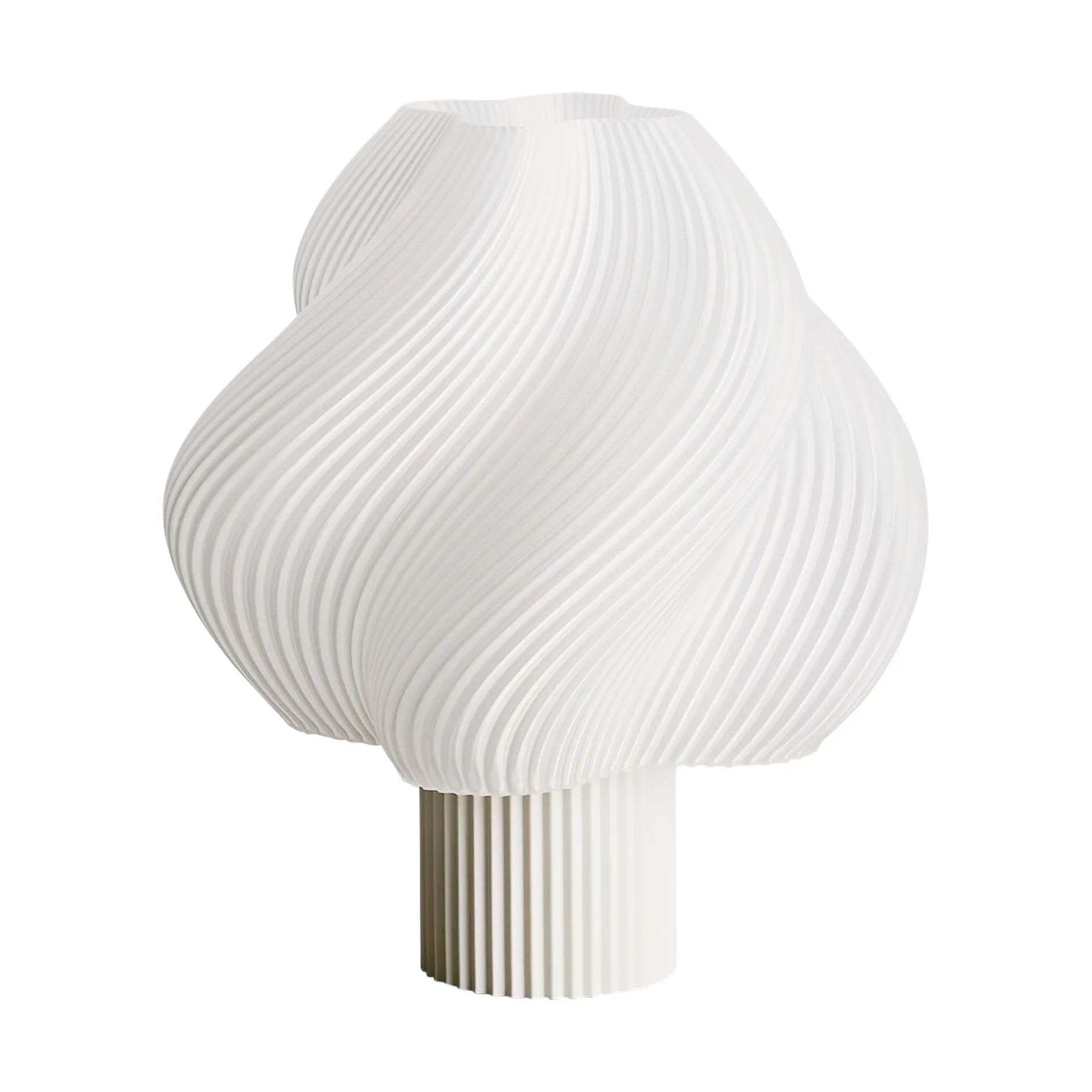 Soft Serve portable table lamp Crème Atelier
