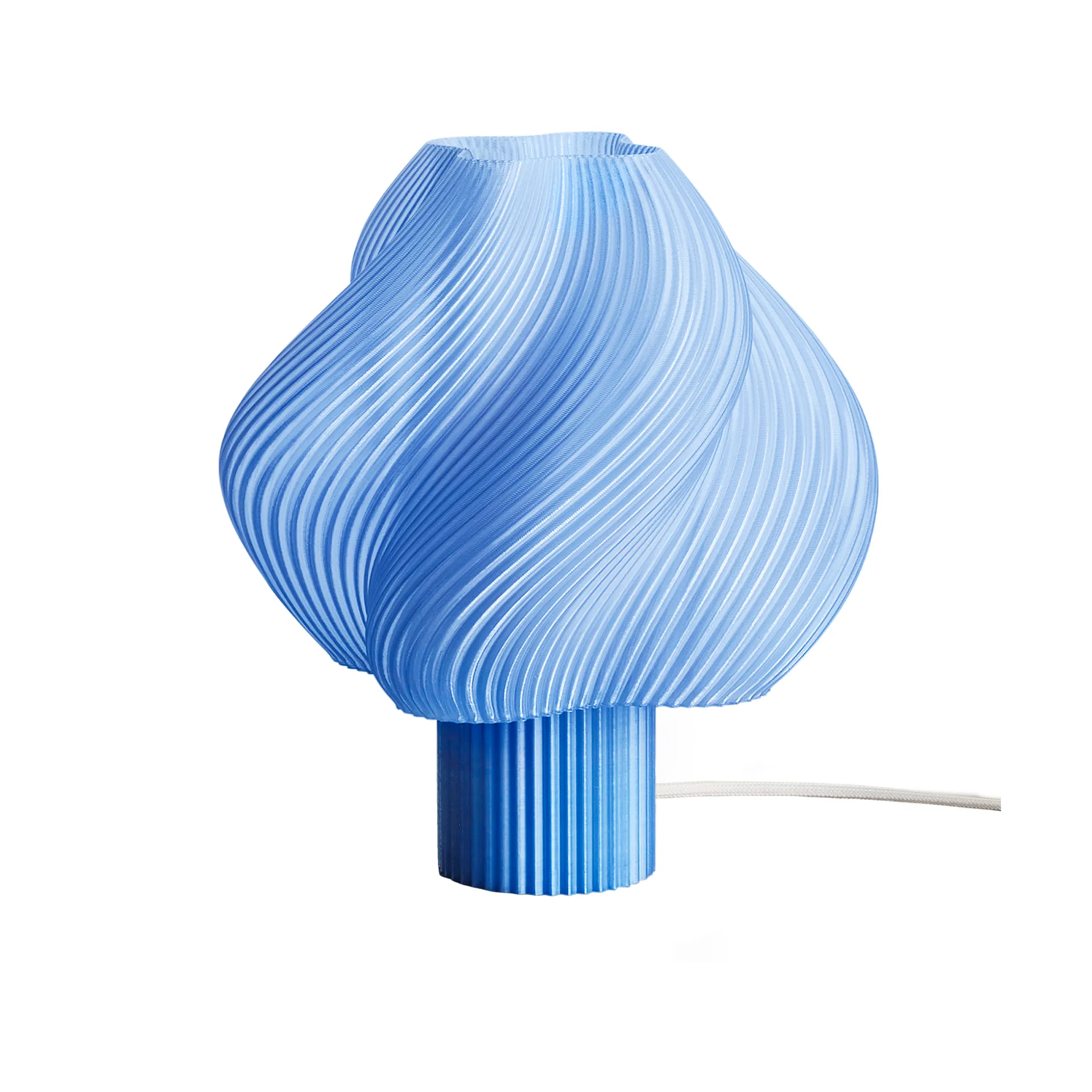 Soft Serve table lamp, Blueberry sorbet, Grande, 34 cm Crème Atelier