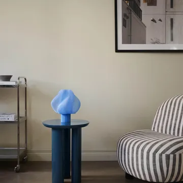 Soft Serve table lamp - Blueberry sorbet, Regular, 26 cm - Crème Atelier