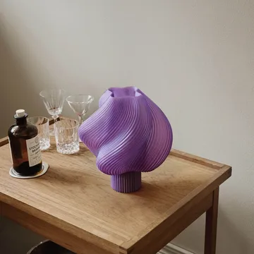 Soft Serve table lamp - Lavender sorbet, Regular, 26 cm - Crème Atelier