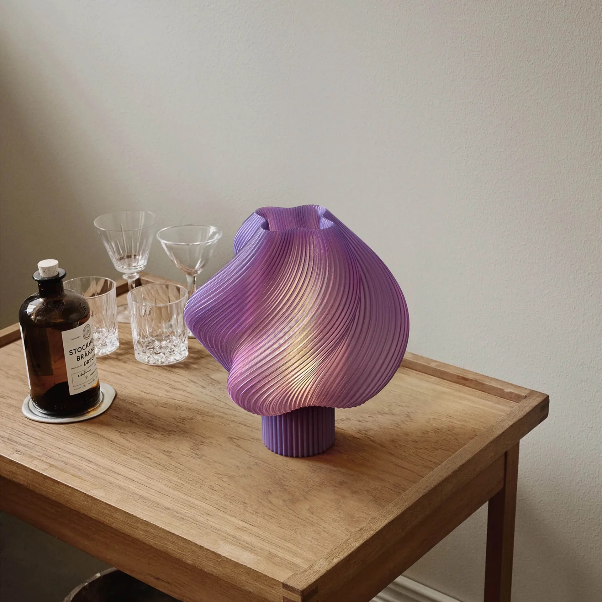 Soft Serve table lamp, Lavender sorbet, Regular, 26 cm Crème Atelier