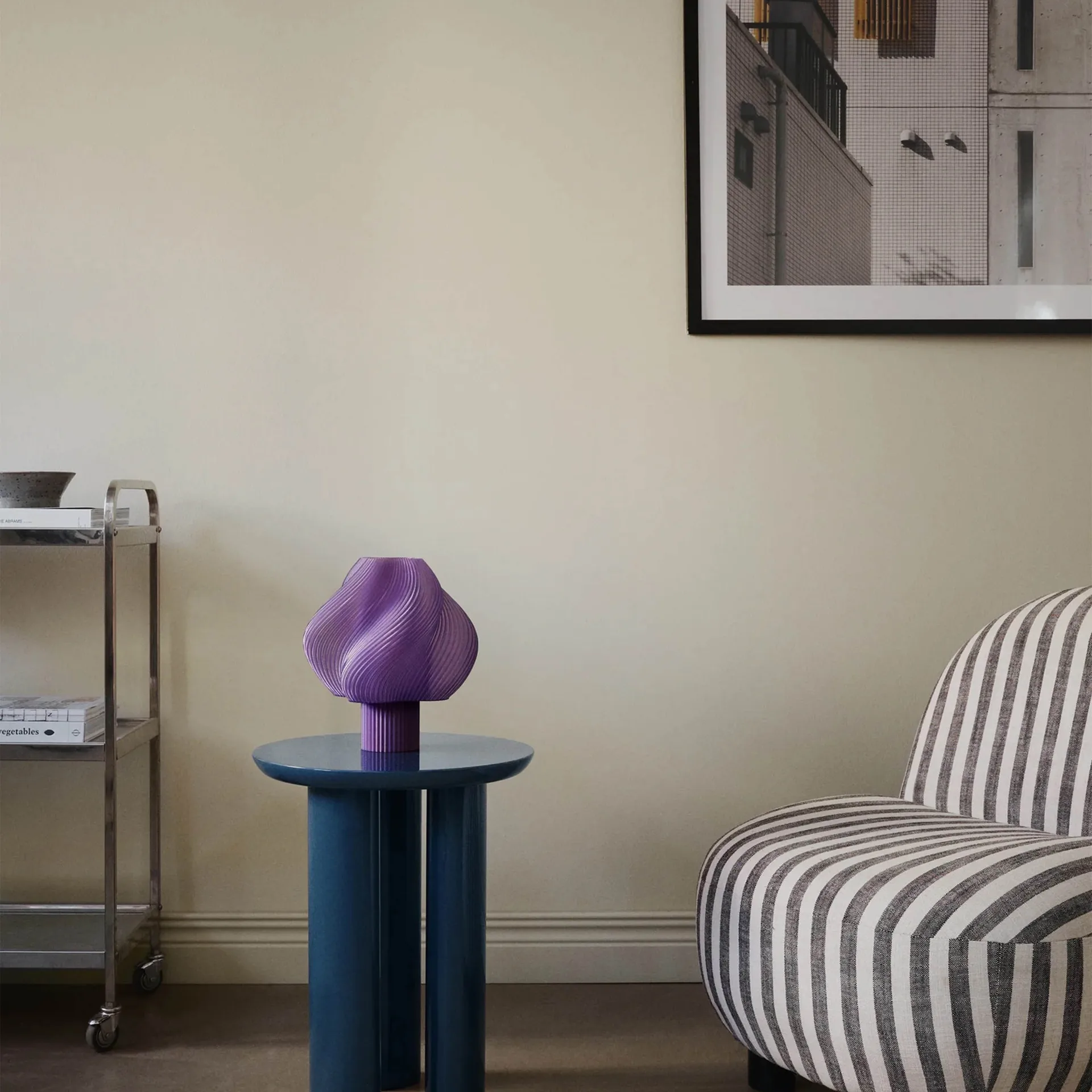 Soft Serve table lamp, Lavender sorbet, Regular, 26 cm Crème Atelier