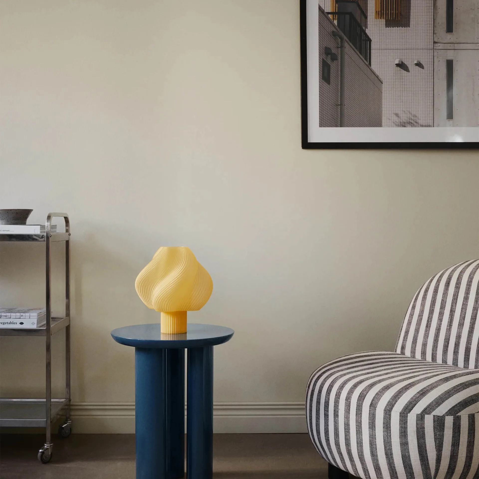 Soft Serve table lamp, Limoncello sorbet, Regular, 26 cm Crème Atelier