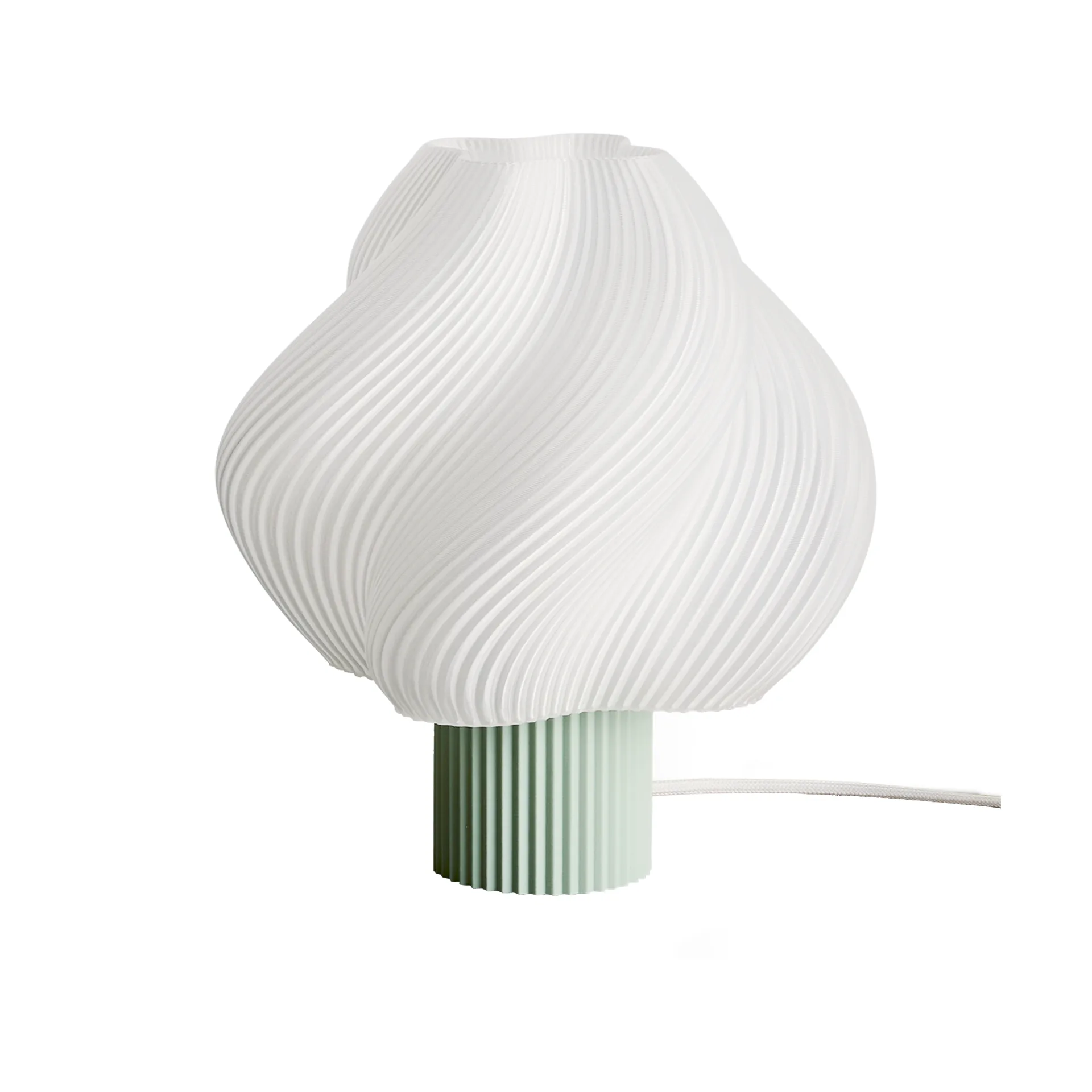 Soft Serve table lamp, Matcha, Grande, 34 cm Crème Atelier