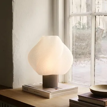 Soft Serve table lamp - Mocha, Grande, 34 cm - Crème Atelier