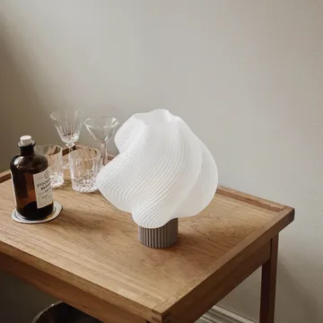 Soft Serve table lamp - Mocha, Regular, 26 cm - Crème Atelier
